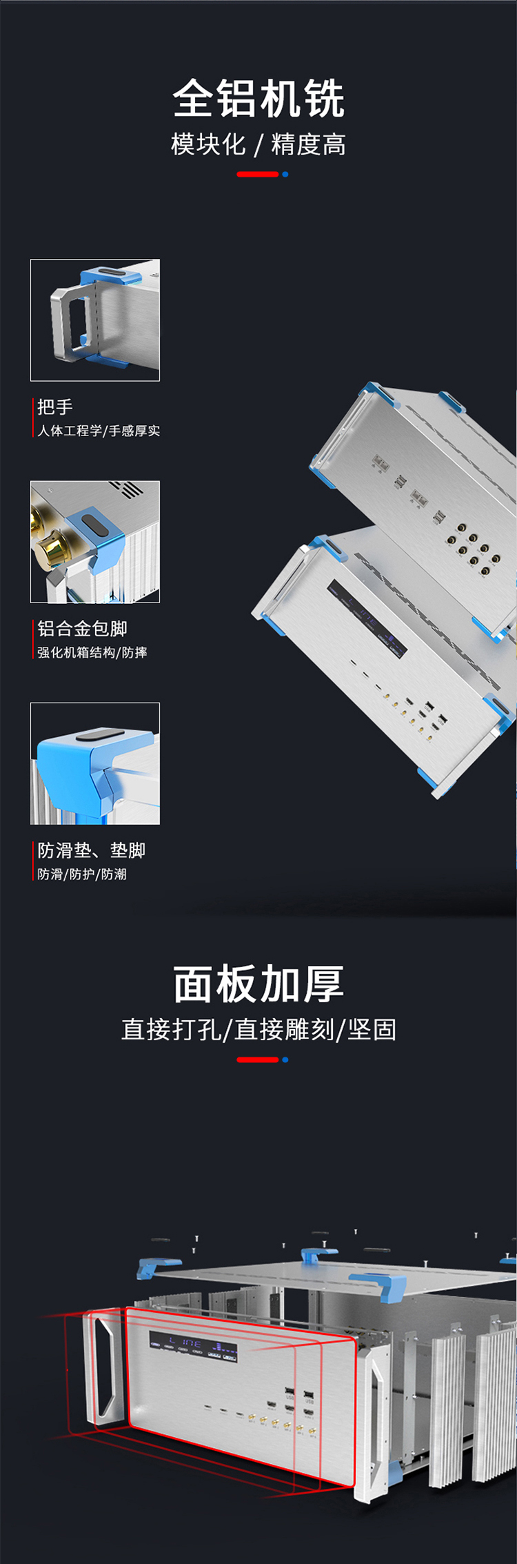 電子儀器鋁合金機箱