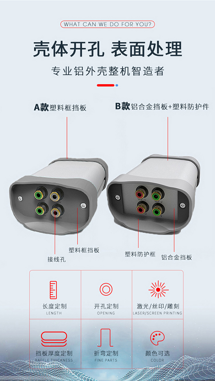電子板防護(hù)鋁外殼